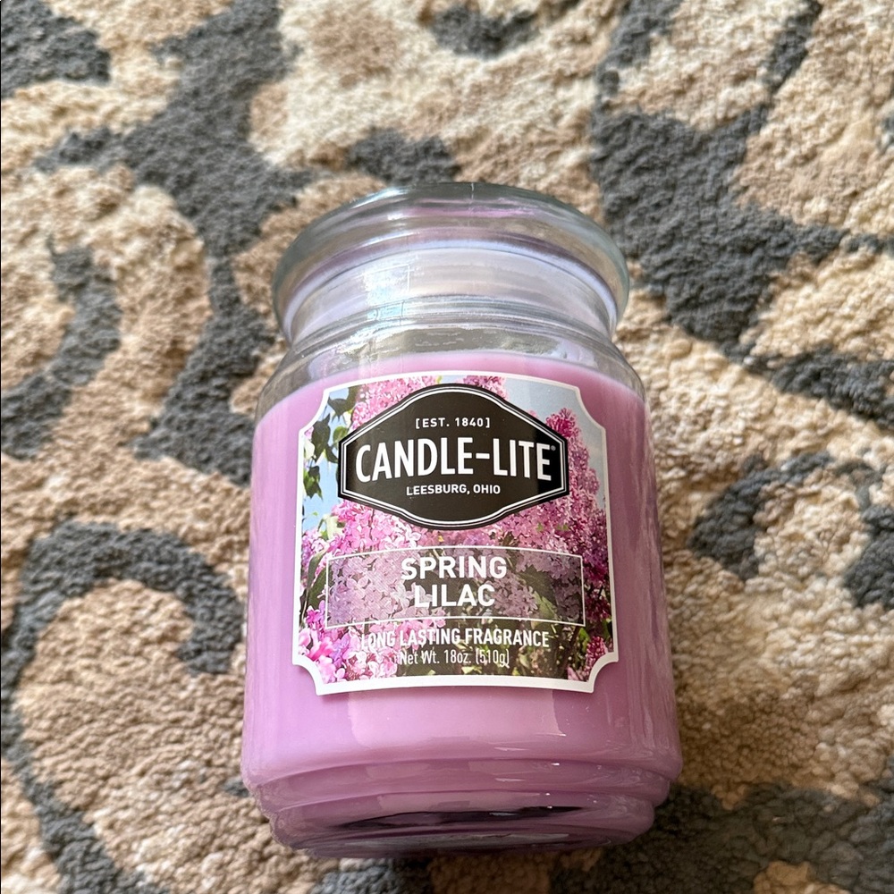 Spring Lilac Jar Candle